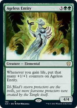 Ageless Entity 184/81 (Commander 2021) 