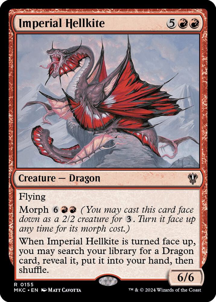Imperial Hellkite 155/311 (Commander: Murders at Karlov Manor) 