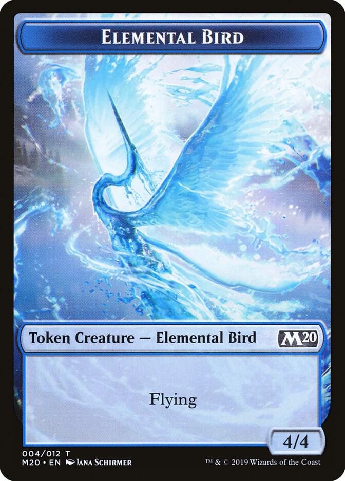 Elemental Bird 4/12 (Core Set 2020) 