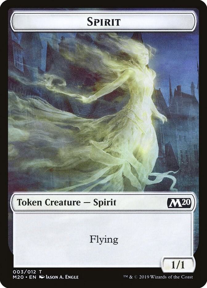Spirit Token 3 (Core Set 2020) 