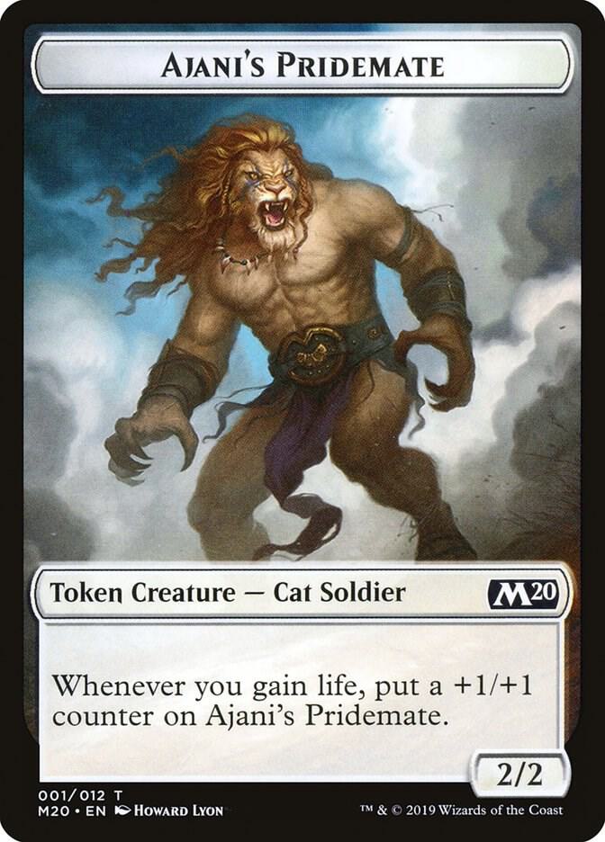 Ajani's Pridemate 1/12 (Core Set 2020) 