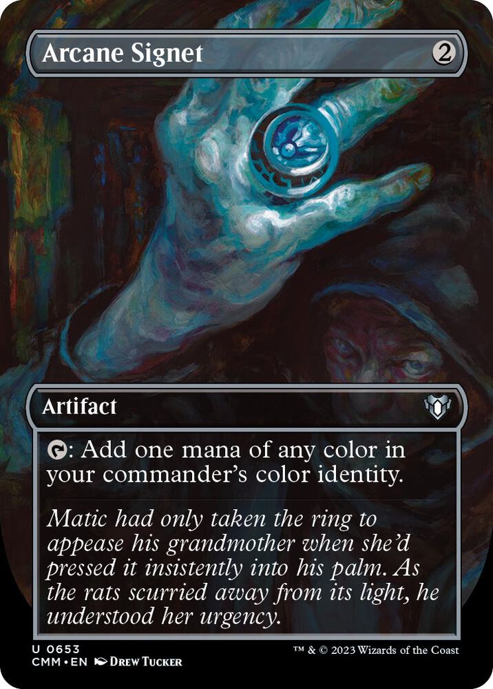Arcane Signet 653/451 (Commander Masters)  - Borderless