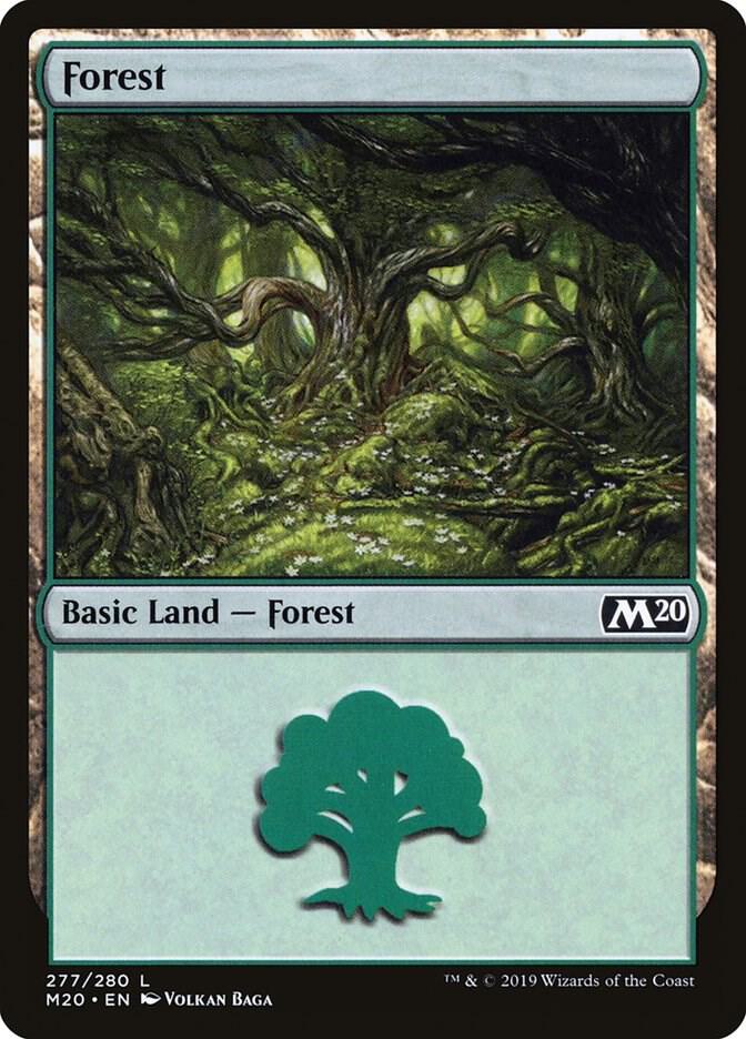 Forest 277/280 (Core Set 2020) 