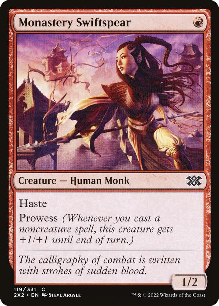 Monastery Swiftspear 119/331 (Double Masters 2022) 