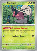 Shelmet 008/086 (SV: White Flare)  - Poke Ball Holofoil