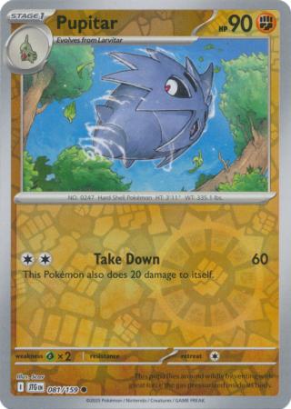 Pupitar 081/159 (SV09: Journey Together)  - Reverse Holofoil