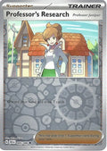 Professor's Research Professor Juniper 085/086 (SV: Black Bolt)  - Reverse Holofoil