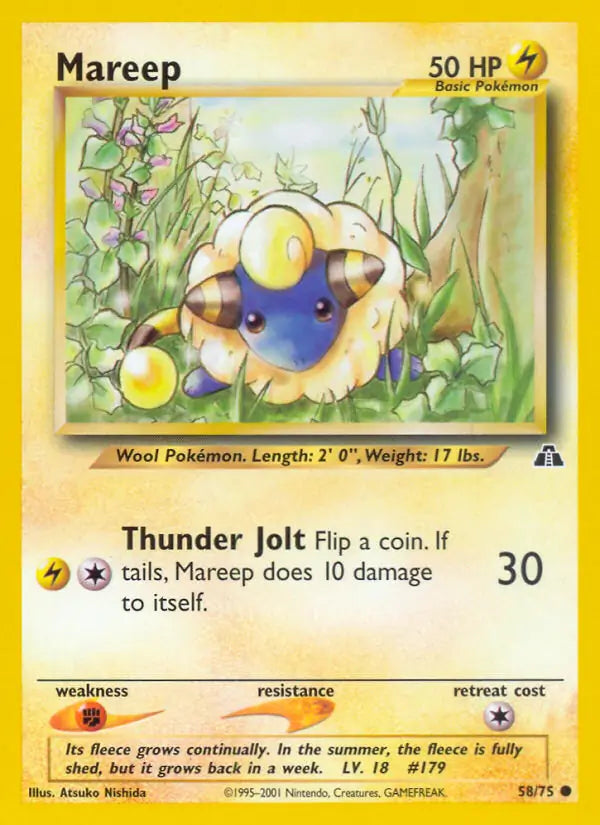 Mareep 58/75 (Neo Discovery)  - Unlimited