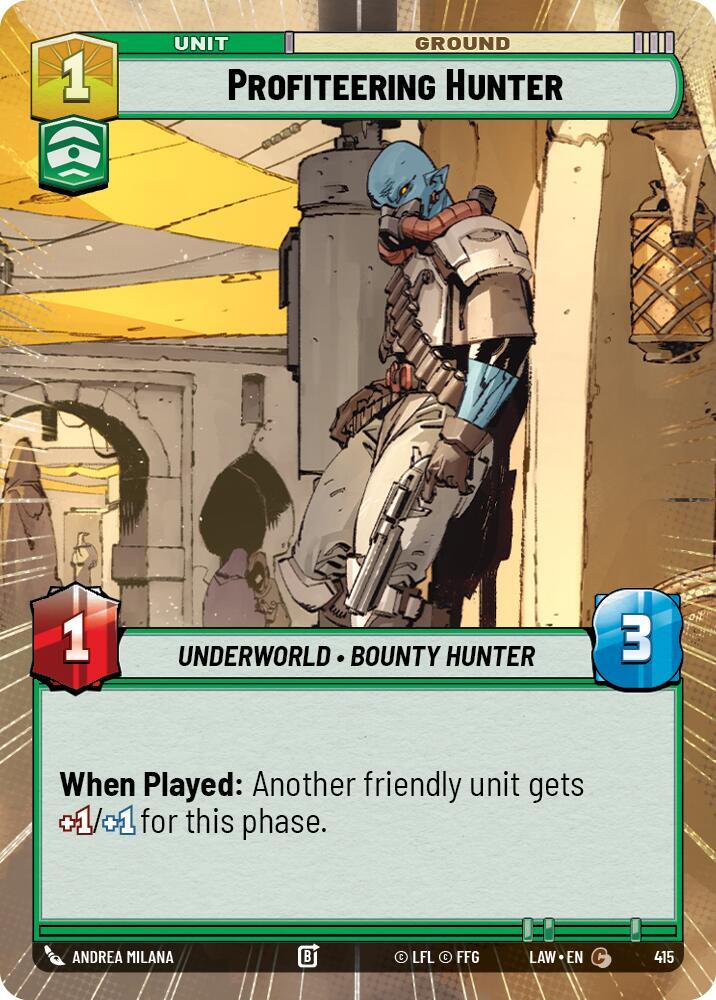 Profiteering Hunter Hyperspace 415 (A Lawless Time) 