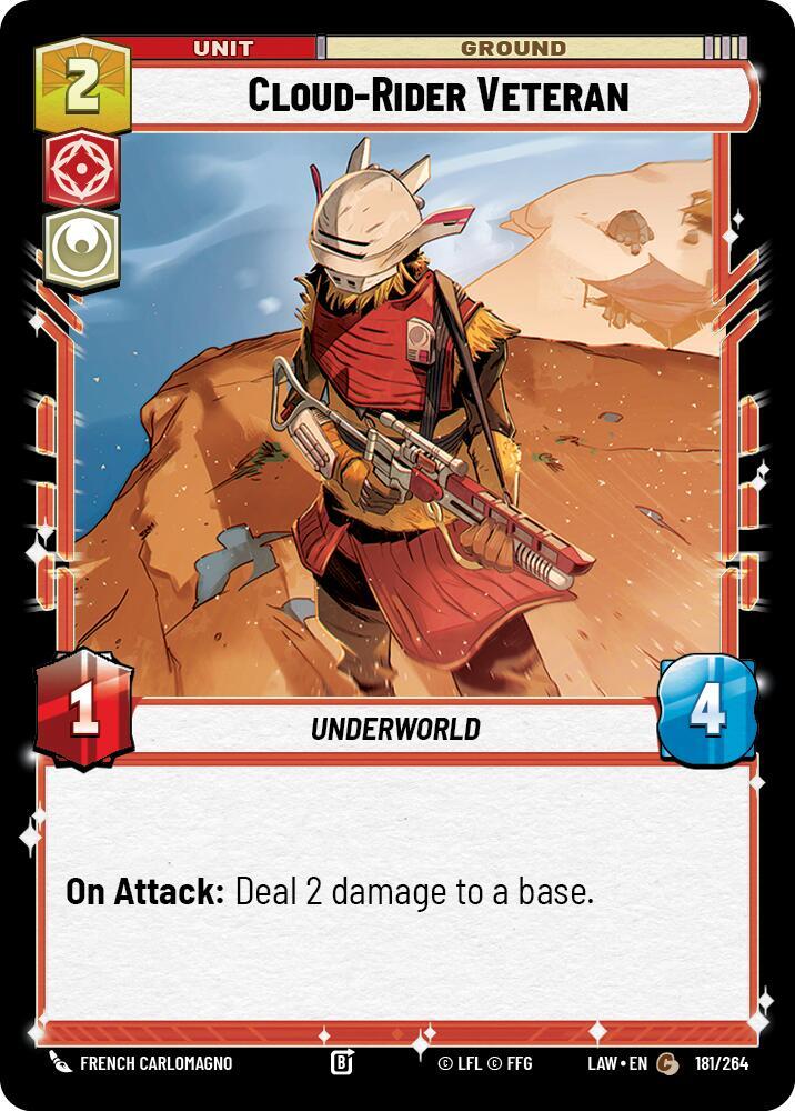 Cloud Rider Veteran 181/264 (A Lawless Time) 