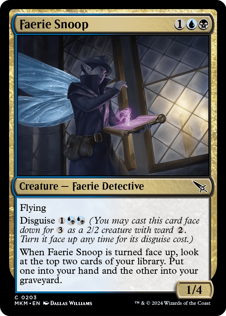 Faerie Snoop [Murders at Karlov Manor] Foil