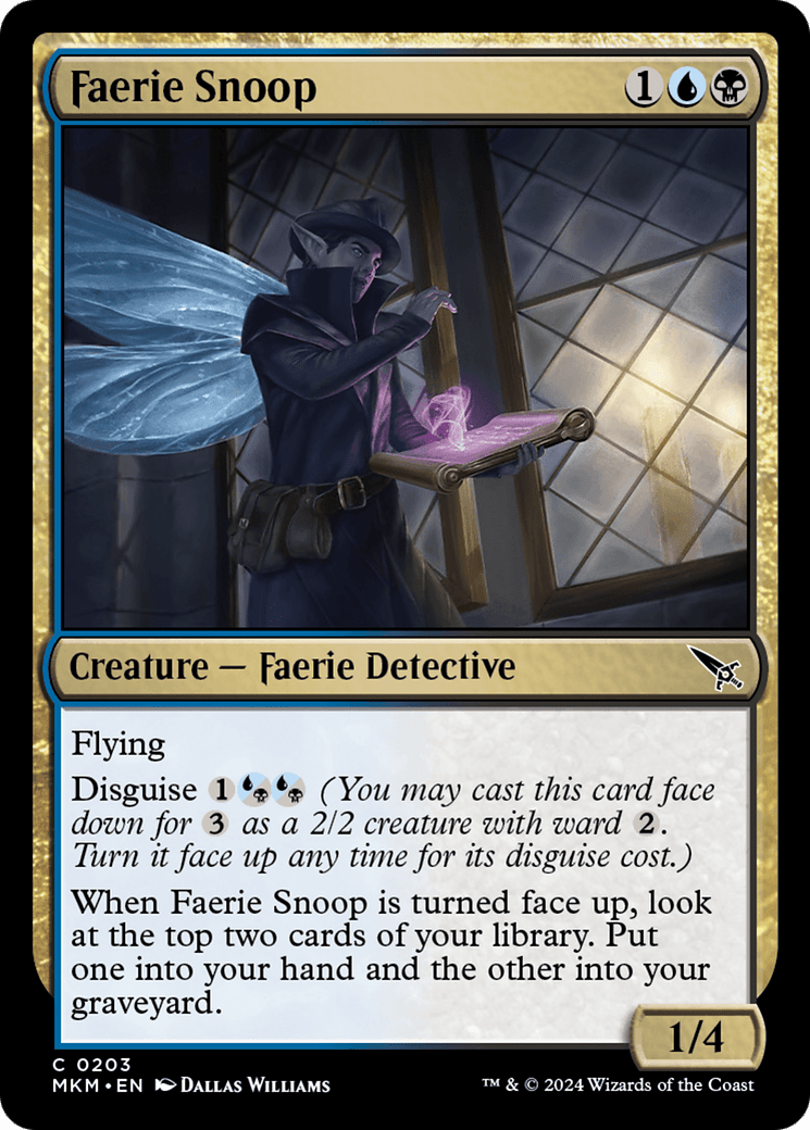 Faerie Snoop [Murders at Karlov Manor] Foil