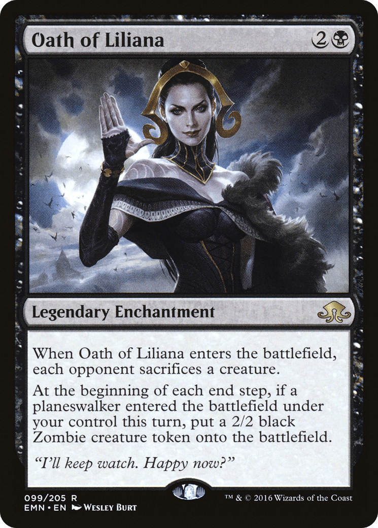 Oath of Liliana [Eldritch Moon] Foil