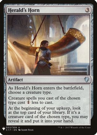Herald's Horn |  (053) [The List Reprints]