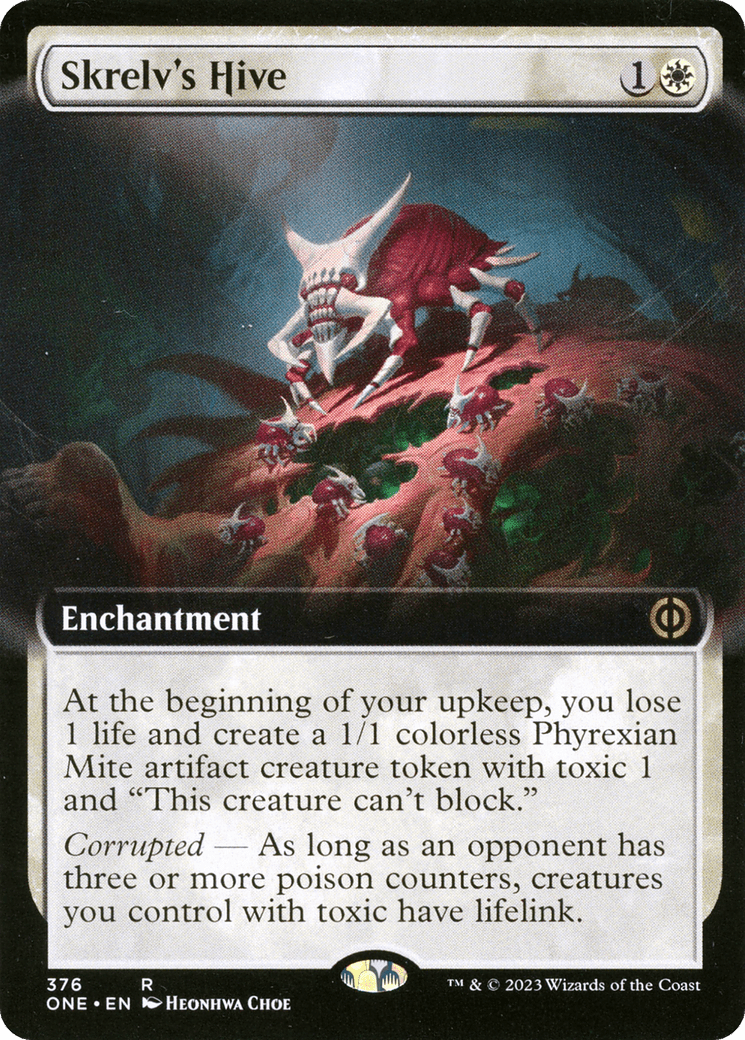 Skrelv's Hive (Extended Art) [Phyrexia: All Will Be One] Foil