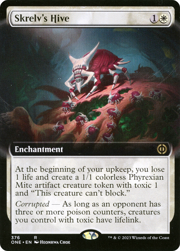 Skrelv's Hive (Extended Art) [Phyrexia: All Will Be One] Foil