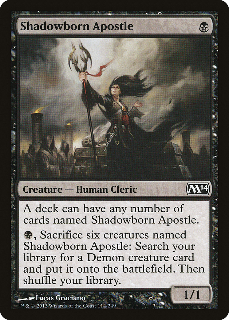 Shadowborn Apostle [Magic 2014] Foil