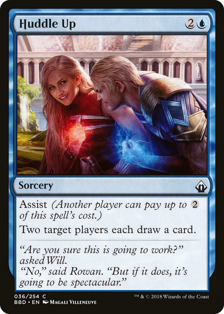 Huddle Up (BBD-036) - Battlebond Foil