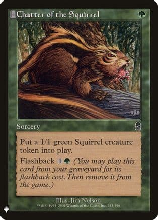 Chatter of the Squirrel |  (233) [The List Reprints]