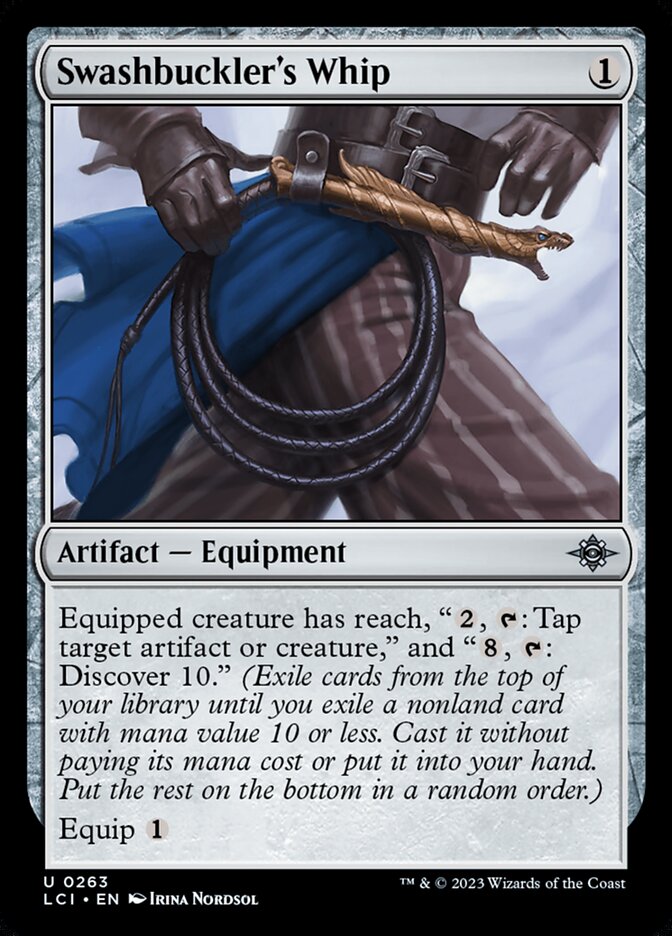 Swashbuckler's Whip 263/291 (The Lost Caverns of Ixalan)  - Foil