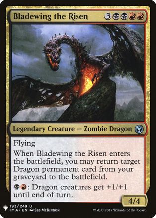 Bladewing the Risen |  (193) [The List Reprints]