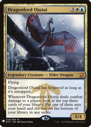 Dragonlord Ojutai |  (219/264) [The List Reprints]