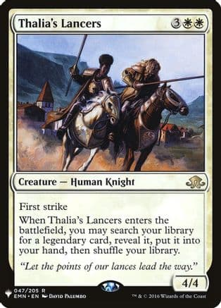 Thalia's Lancers |  (047/205) [The List Reprints]