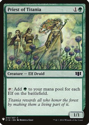 Priest of Titania |  (210) [The List Reprints]