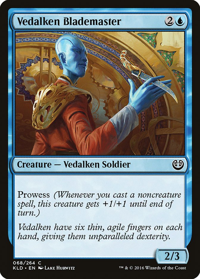 Vedalken Blademaster 68/264 (Kaladesh)  - Foil
