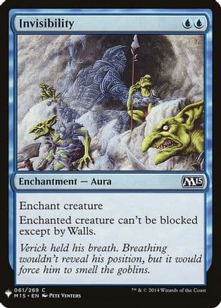 Invisibility |  (061) [The List Reprints]