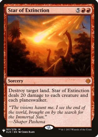 Star of Extinction |  (161) [The List Reprints]