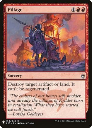Pillage |  (144) [The List Reprints]