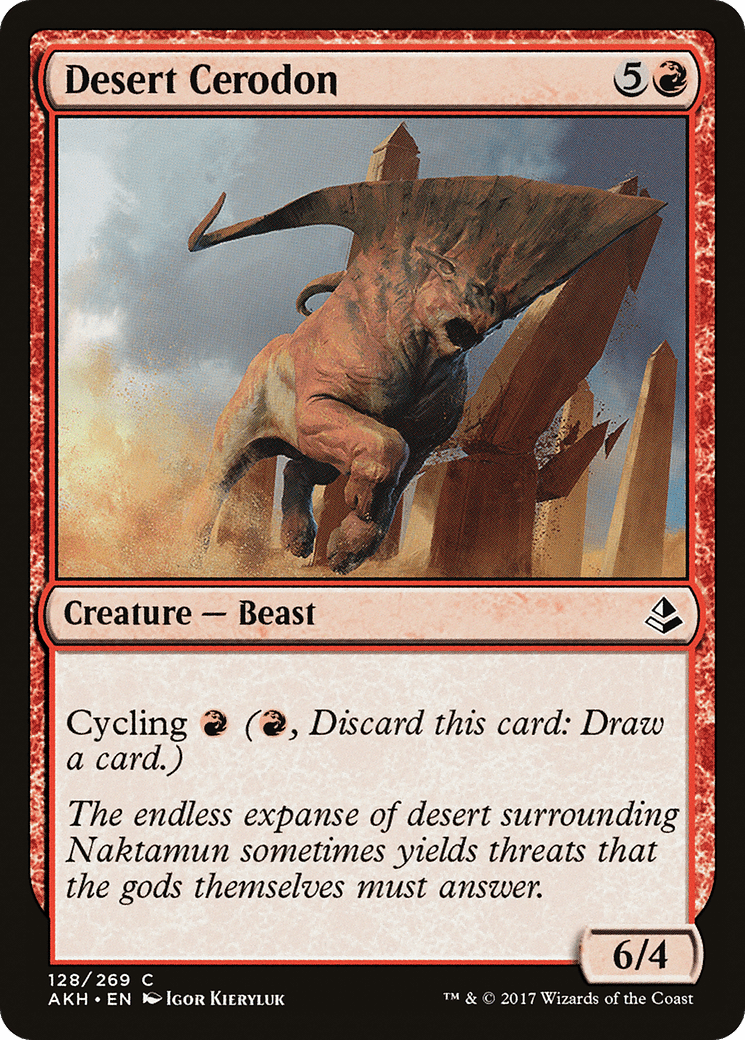 Desert Cerodon [Amonkhet] Foil