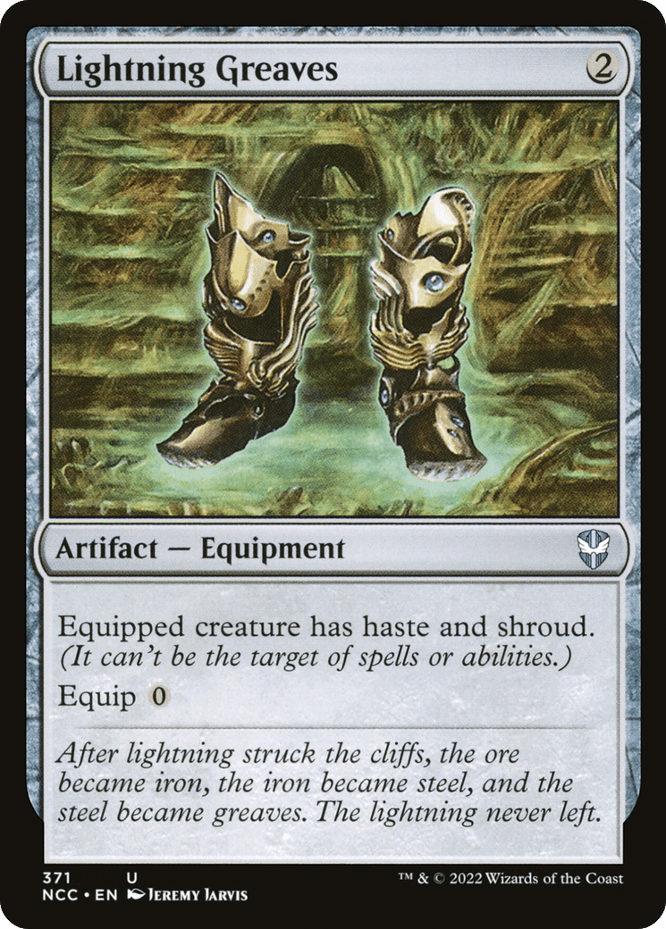 Lightning Greaves [Streets of New Capenna Commander]