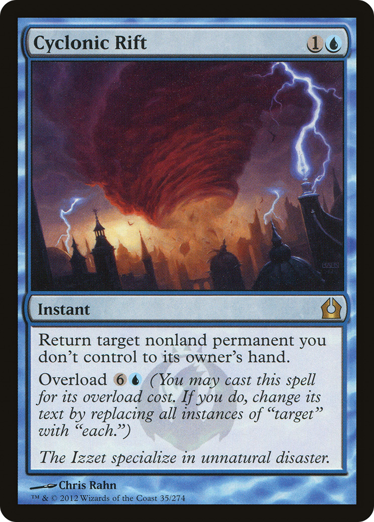 Cyclonic Rift [Return to Ravnica] Foil