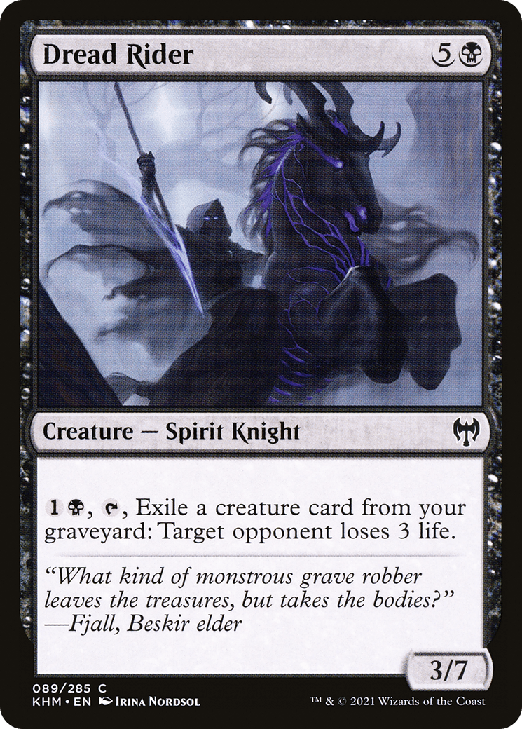 Dread Rider [Kaldheim] Foil