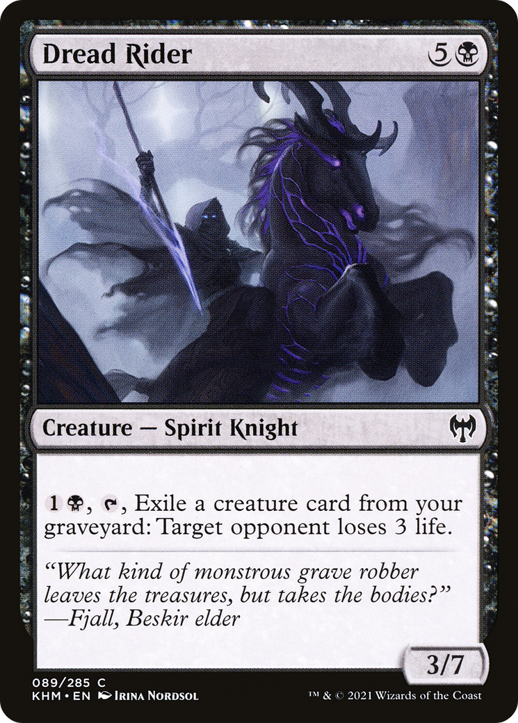 Dread Rider [Kaldheim] Foil