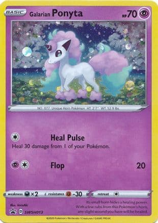 Galarian Ponyta SWSH013/307 - SWSH Sword & Shield Promo Cards Holofoil