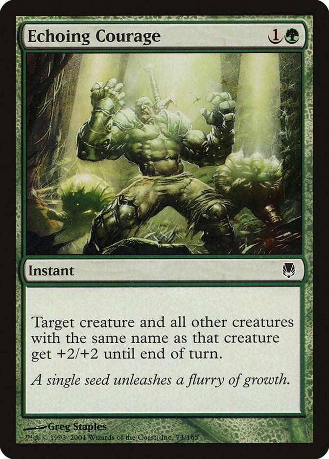 Echoing Courage 74/165 (Darksteel)  - Foil