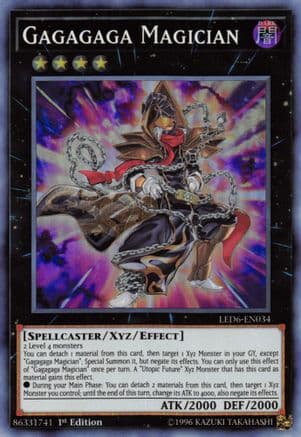 Gagagaga Magician [LED6-EN034] Super Rare