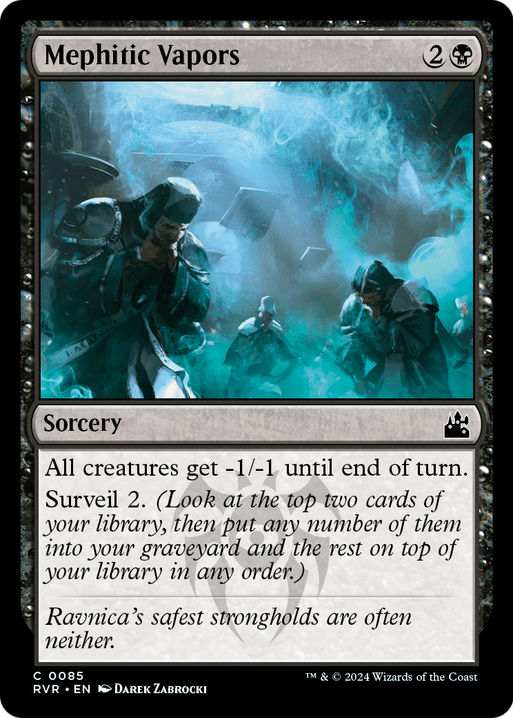 Mephitic Vapors [Ravnica Remastered] Foil