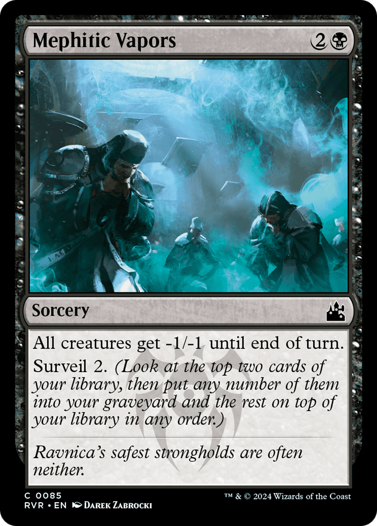 Mephitic Vapors [Ravnica Remastered] Foil