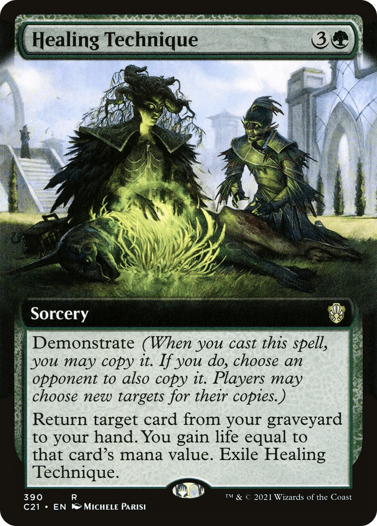Healing Technique (Extended Art) [Commander 2021]