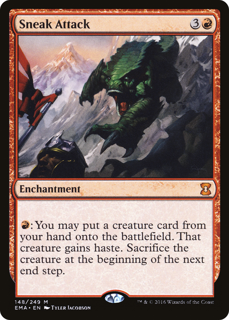 Sneak Attack [Eternal Masters] Foil