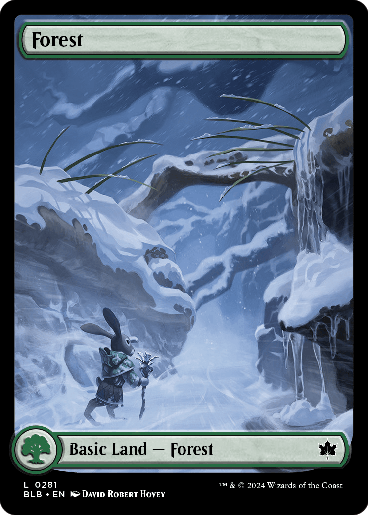 Forest (0281) [Bloomburrow] Foil
