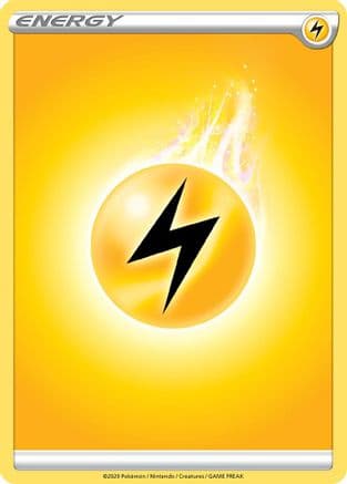 Lightning Energy  - Reverse Holofoil SWSH01 Sword & Shield Base Set - Common