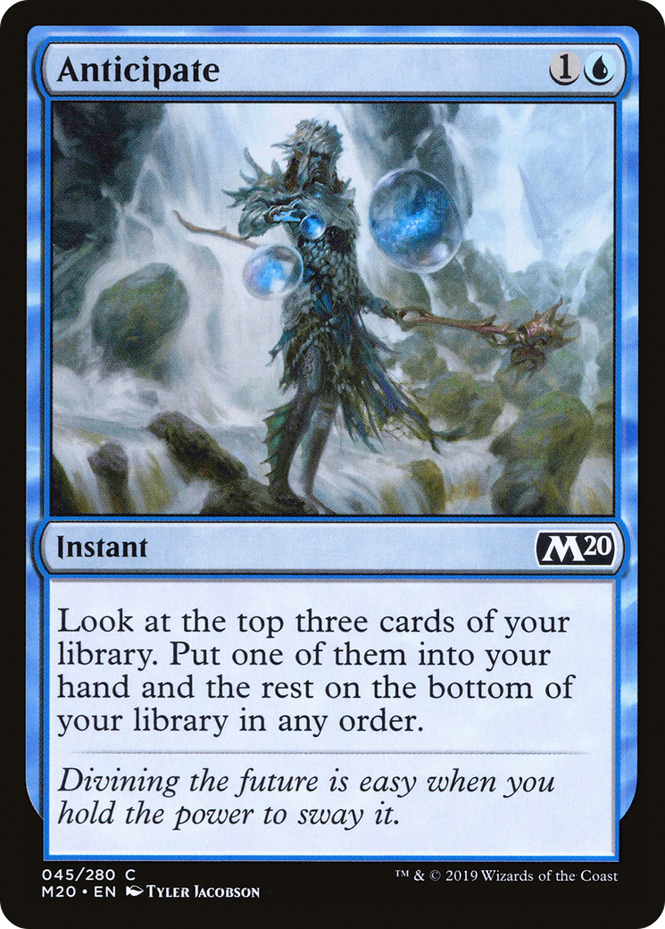 Anticipate [Core Set 2020] Foil