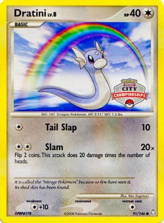 Dratini (City Championships) 91/146 - League & Championship Cards
