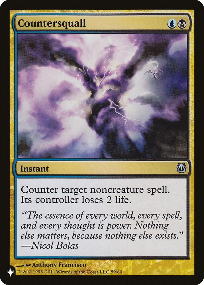 Countersquall DDH-59/5075 (The List Reprints) 