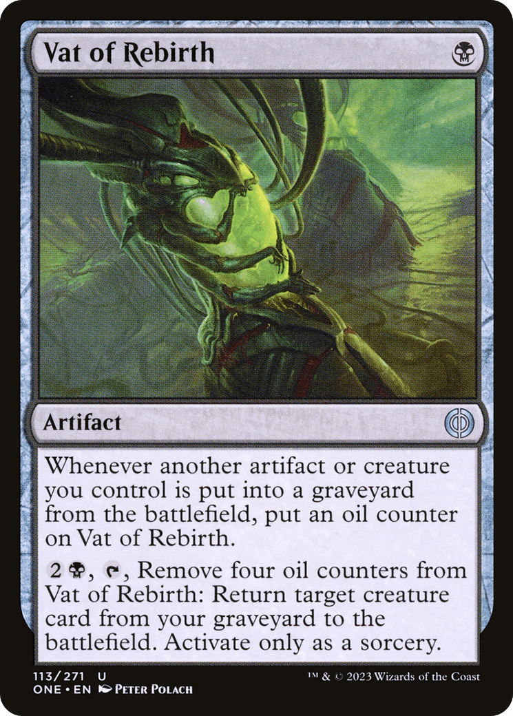 Vat of Rebirth [Phyrexia: All Will Be One] Foil